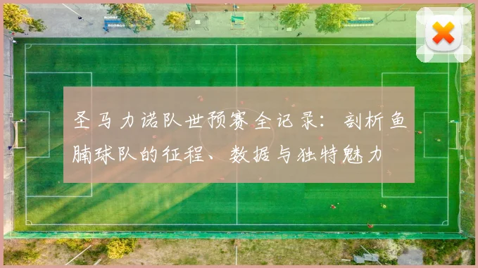 圣马力诺队世预赛全记录:剖析鱼腩球队的征程、数据与独特魅力